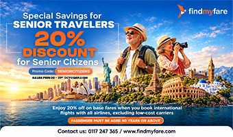20% Off for Senior Travelers